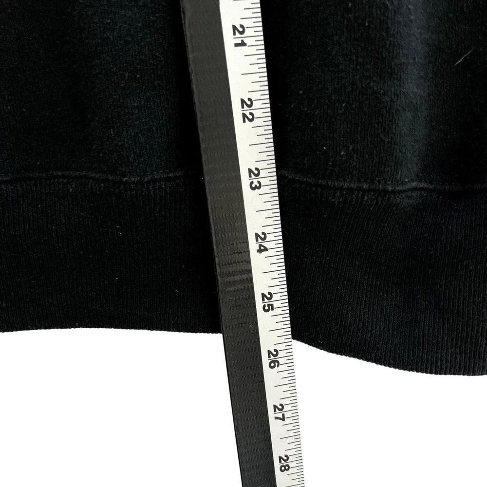 VTG 90s Mammoth Mountain Ski Sweatshirt Size M Black Hanes Classics Carol Konen